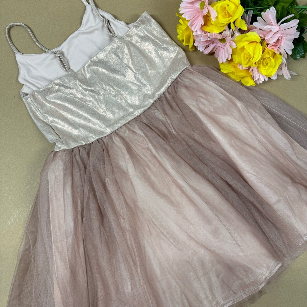SHIMMER ROSE GOLD TUTU DRESS - Picture 5 of 10